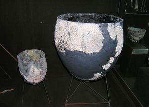 Керамические сосуды. Неолит Льяловская культура. Стоянка Замостье-2